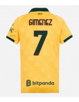 AC Milan Santiago Gimenez #7 Tredjedrakt Dame 2025-26 Korte ermer